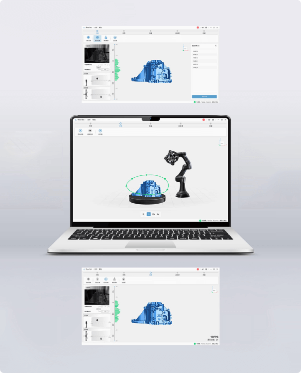 即插即用的 3D 自動化示意圖