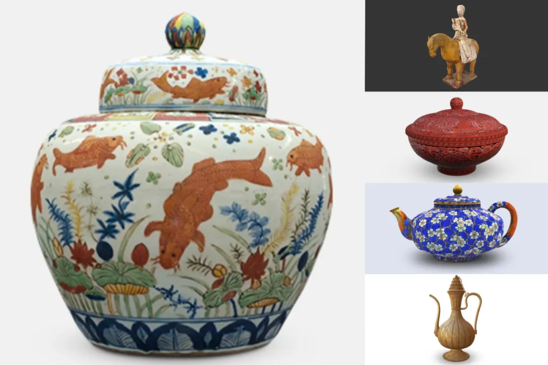 故宮博物院“數字多寶閣”文物 故宮博物院“數字多寶閣”文物