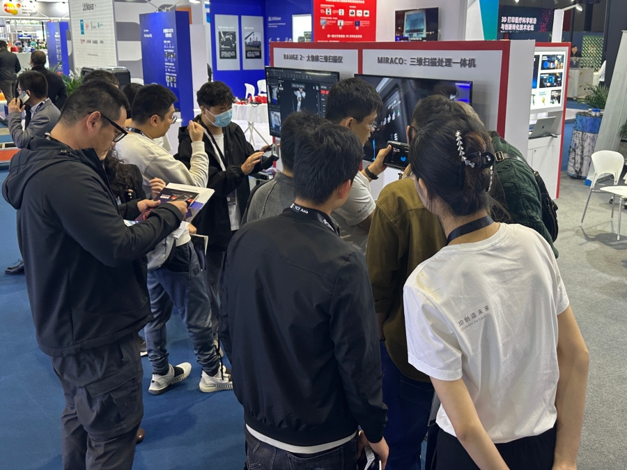 TCT亞洲展速報：知象光電三維掃描儀震撼展示，展位人氣爆棚！