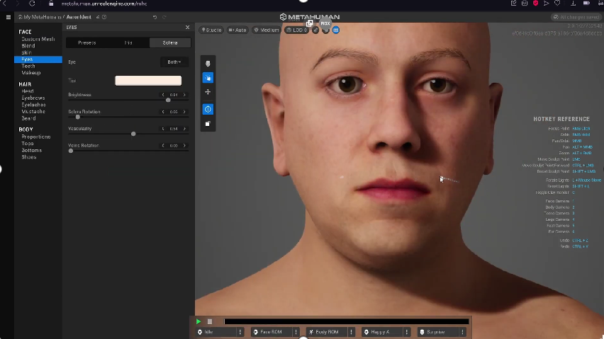 數(shù)字人（Metahuman）