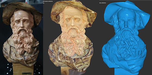 三維掃描儀在逆向工程及醫療、藝術設計等領域的應用